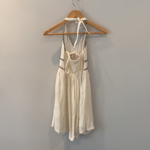 Hollister XS halter off white sundress - Picture 5 of 7